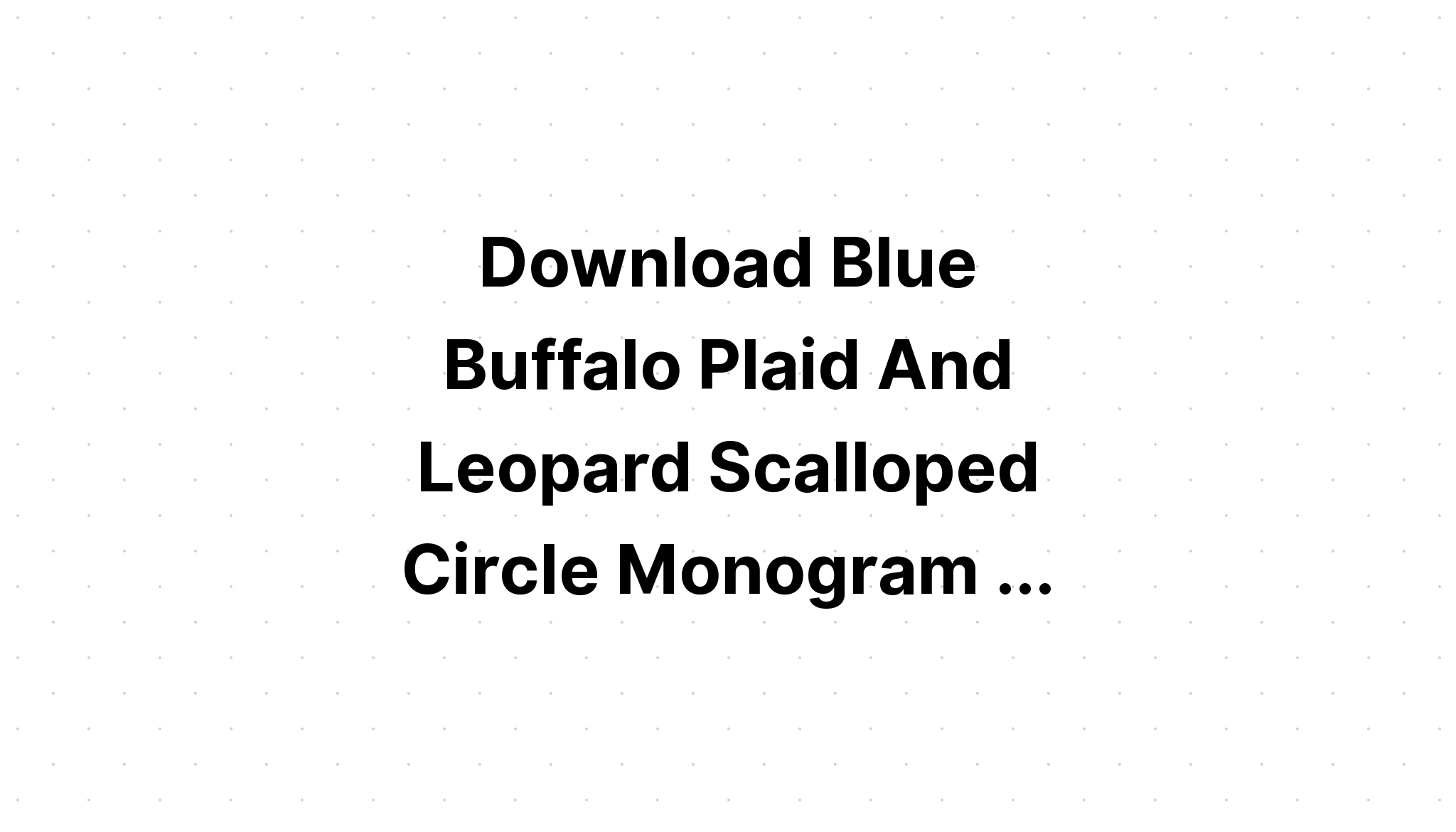 Download Blue Buffalo Plaid Reindeer Sublimation SVG File